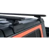 Kit 2 barres de toit 1500mm Backbone Vortex avec pieds RCL Jeep Gladiator JT 2020-