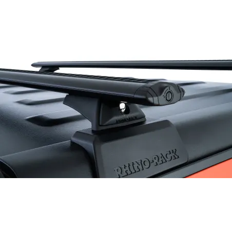 Kit 2 barres de toit 1500mm Backbone Vortex avec pieds RCL Jeep Gladiator JT 2020-