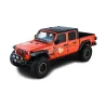 Kit 2 barres de toit 1500mm Backbone Vortex avec pieds RCL Jeep Gladiator JT 2020-