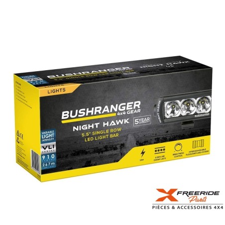 BARRE LED "NIGHT HAWK" VLi 5.5" (14cm) (3 leds OSRAM)