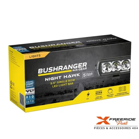 BARRE LED "NIGHT HAWK" VLi 5.5" (14cm) (3 leds OSRAM)