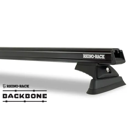 Kit 3 barres de toit noire 1500mm RCL Rhino-Rack Backbone Heavy Duty Jeep Wrangler JK 2011-2019