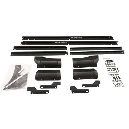 Kit 2 barres de toit noire Vortex 1500mm RCL avec Backbone RJKB2 Jeep Wrangler JK 2011-2019