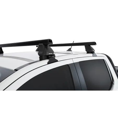 Kit 2 barres de toit Heavy Duty noire 1250mm série 2500 Ford Ranger T9 & Raptor T9 (P703) 2022-