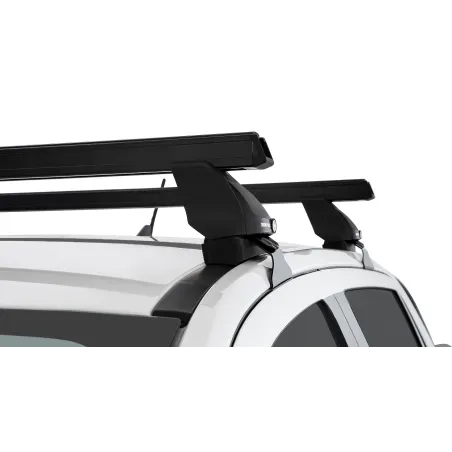 Kit 2 barres de toit Heavy Duty noire 1250mm série 2500 Ford Ranger T9 & Raptor T9 (P703) 2022-