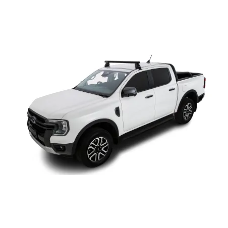 Kit 1 barre de toit avant Heavy Duty noire 1250mm série 2500 Ford Ranger T9 & Raptor T9 (P703) 2022-