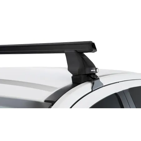 Kit 1 barre de toit avant Heavy Duty noire 1250mm série 2500 Ford Ranger T9 & Raptor T9 (P703) 2022-