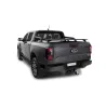 Kit 2 barres de toit noire 1650mm Vortex avec pieds RCH Ford Ranger (Excl. Wildtrak Platinum) Double T9 2022-