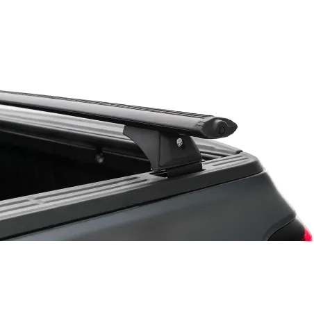 Kit 2 barres de toit noire 1650mm Vortex avec pieds RCH Ford Ranger (Excl. Wildtrak Platinum) Double T9 2022-