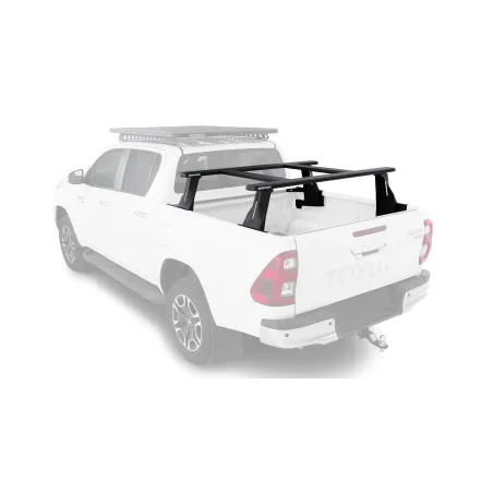 Kit 2 barres de benne 1500 mm système Reconn-Deck et 2 transversale Toyota Hilux Revo 2015-