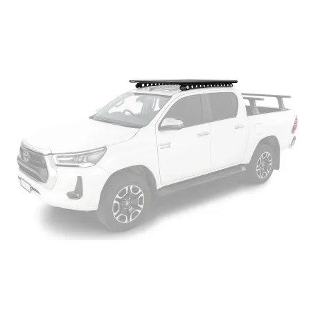 Kit galerie Rhino Rack Pioneer 6 1500x1240mm avec Backbone Toyota Hilux Revo 2015-