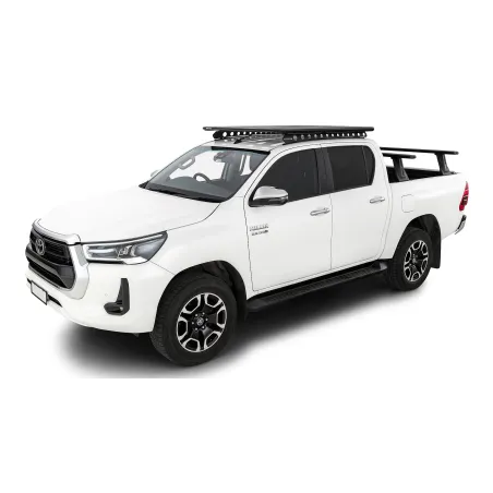 Kit galerie Rhino Rack Pioneer 6 1500x1240mm avec Backbone Toyota Hilux Revo 2015-