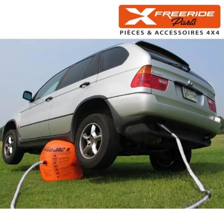 Cric Air Jack 4T, gonflable avec les gaz de l'échappement