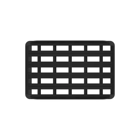 Kit galerie Rhino Rack Tradie Pioneer 6 1900x1240mm Mitsubishi Pajero IV avec rails de toit 2006-