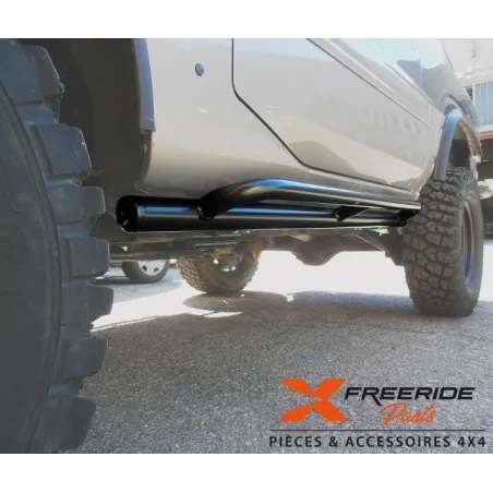 Rockslider Raptor4x4 pour châssis court Nissan Patrol GR Y60 Y61