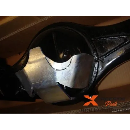 Blindage de pont avant ou arrière universel à souder sur le corps de pont. Protège le nez de pont et le différentiel des chocs.