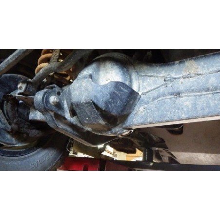 Blindage de pont avant ou arrière universel à souder sur le corps de pont. Protège le nez de pont et le différentiel des chocs.