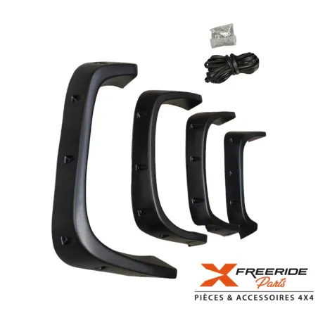 Kit elargisseurs d'ailes Nissan Patrol GR Y60 10cm Modèle long 7 places uniquement.