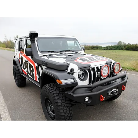 Snorkel Safari Jeep Wrangler JL et Gladiator 2 0L Turbo - 2 2 Multijet - 3 6L V6 Pentastar