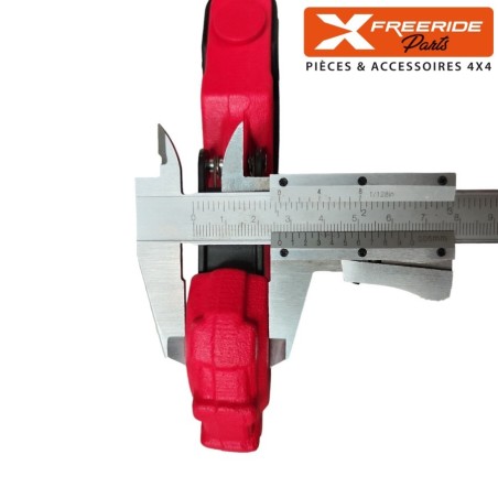 Crochet renforcé compétition pour treuil, extra renforcé