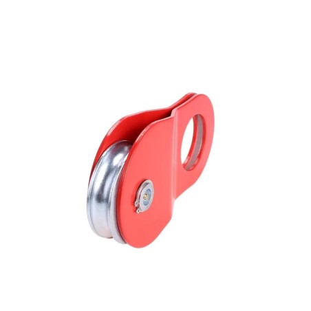 Poulie de mouflage avec axe graissable.