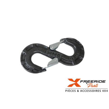 Crochet "S" 11T

Avec double linguet de sécurité