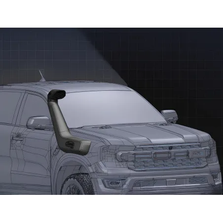 Snorkel Safari Armax Ford Ranger Raptor 2023+ V6 3 0L EcoBoost