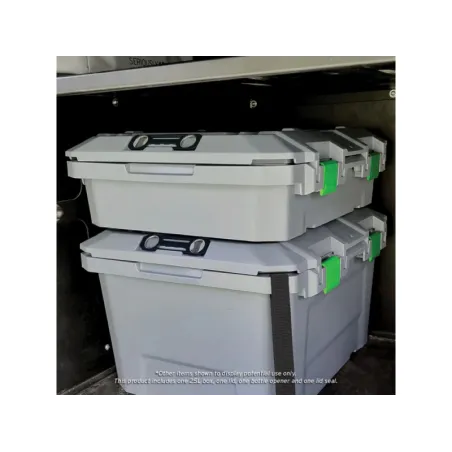 Caisse overland outdoor grise Tred GT 25L