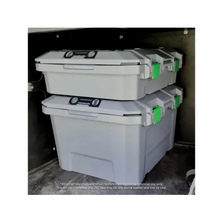 Caisse overland outdoor grise Tred GT 25L