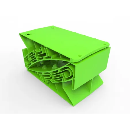 Cales de roue Wheel Chock verte Tred - La paire