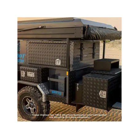 Support plat de montage pour plaques à sable Tred - La pièce