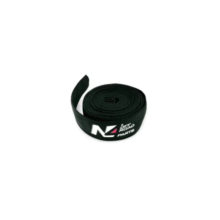 Protection de corde synthétique coté crochet de treuil noire 12mm x 3M N4-Offroad