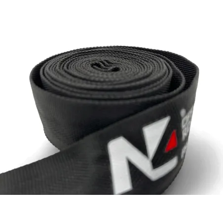 Protection de corde synthétique coté crochet de treuil noire 12mm x 3M N4-Offroad