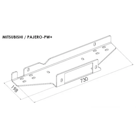 PLATINE TREUIL PC ORIGINE MITSUBISHI PAJERO 2015+
