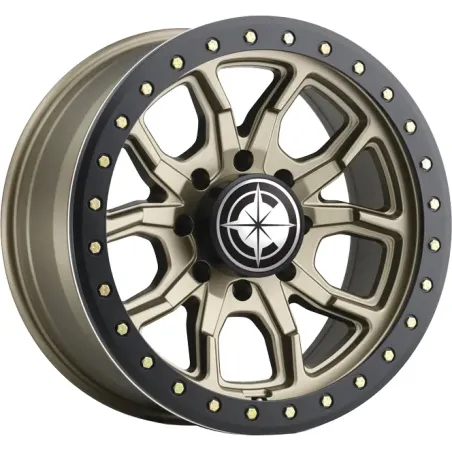 JANTE OC WHEELS 9303 DUAL TEK MATTE GOLD 9x17 6x139.7 ET0 CB110