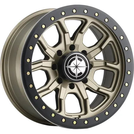 JANTE OC WHEELS 9303 DUAL TEK MATTE GOLD 9x17 6x139.7 ET0 CB110