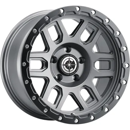 JANTE OC WHEELS 8304 DELTA  MATTE GUNMETAL 9x17 5x127 ET0 CB71.6