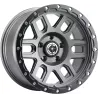JANTE OC WHEELS 8304 DELTA  MATTE GUNMETAL 9x17 5x127 ET0 CB71.6