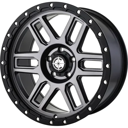 JANTE OC WHEELS 8304 DELTA  MATTE GUNMETAL 9x20 5x127 ET10 CB71.6