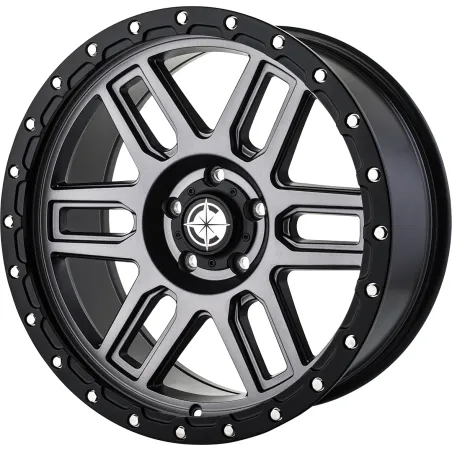 JANTE OC WHEELS 8304 DELTA MATTE GUNMETAL 9x20 5x127 ET10 CB71.6