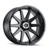 JANTE OC WHEELS 143  MATTE BLACK 9x17 5x127 ET-12 CB71.6
