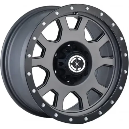 JANTE OC WHEELS 135 MATTE GUN METAL 8x17 6x139.7 ET10 CB106.1