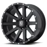JANTE KMC XD818 HEIST SATIN BLACK 8X18 6x114.3 ET35 CB66.1