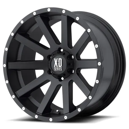 JANTE KMC XD818 HEIST SATIN BLACK 9X18 6x139.7 ET18 CB106.25