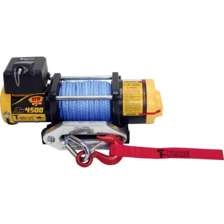 TREUIL T- MAX ATW 4500 (2040KG) 12V PRO SERIES (CORDE SYNTH.)
