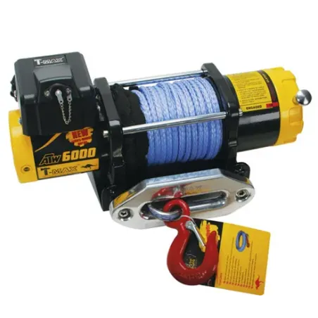 TREUIL T- MAX ATW 6000 (2720KG) 12V PRO SERIES (CORDE SYNTH.)