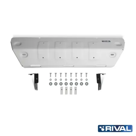 PLAQUE PROTECTION RIVAL BARRE DIRECTION JEEP JK (bO32)