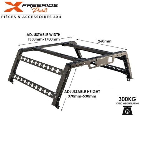 Cage à bagages universelle pour Pick-up