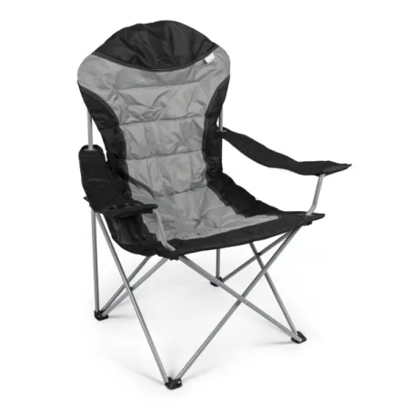 FAUTEUIL KAMPA XL DOSSIER HAUT GRIS