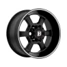 JANTE BALLISTIC 845 8 X 16 6x139.7 ET0 CB110 BLACK